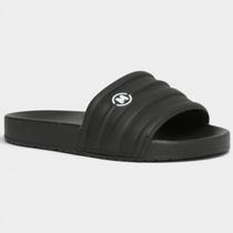 Chinelo Slide Molekinho Infantil Logo - Preto - 30
