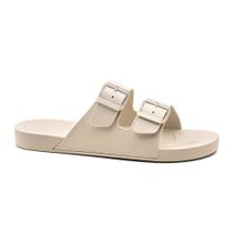 Chinelo Slide Nuvem Casual Regulável Papete Fivela Ajustável