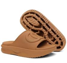 Chinelo Slide Nuvem Feminino Plataforma Confortável Solado Tratorado