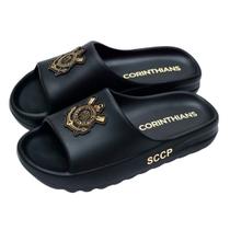 Chinelo Slide Nuvem Unissex Licenciado Oficial Corinthians Chinelo Slide Nuvem Unissex Licenciado Oficial Corinthians