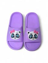 Chinelo slide panda escolar unissex infantil juvenil adulto confortável