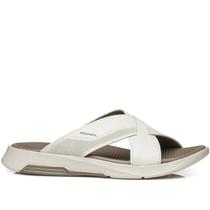 Chinelo Slide Pegada em Couro 134702-02 Chinelo Slide Pegada em Couro 134702-02