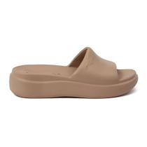 Chinelo Slide Piccadilly Bege Feminino