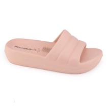 Chinelo Slide Piccadilly Marsh Mallow C222001 fun Slip On