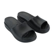 Chinelo Slide Plataforma Flow Feminino Zaxy Preto 36