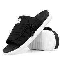 Chinelo Slide Preto Asuna 2.0 Confortável Estiloso Na Moda