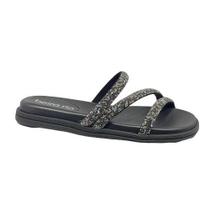 Chinelo Slide Rasteira Tira Pronta Strass Beira Rio 8488.108 Chinelo Slide Rasteira Tira Pronta Strass Beira Rio 8488.108