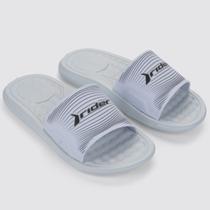 Chinelo Slide Rider Step Masculino - Branco e Preto - 39