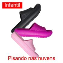 Chinelo slide sandalia nuvem infantil juvenil menino menina anatomico macio leve tal mãe tal filha Yvate BGX73X