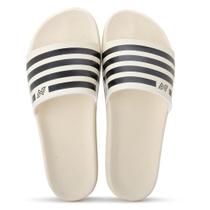 Chinelo Slide Sandália Tira Preto Branco Bege Masculino Feminino Unissex Leve Confortável Chinelo Slide Sandália Tira Preto Branco Bege Masculino Feminino Unissex Leve Confortável