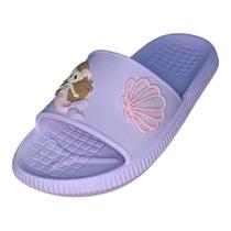 Chinelo Slide Sereia Concha Infantil Modinha Confortável Chinelo Slide Sereia Concha Infantil Modinha Confortável