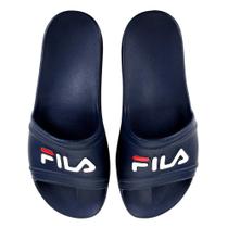 Chinelo slide sleek - marinho/branco/vermelho Chinelo slide sleek - marinho/branco/vermelho