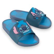 Chinelo Slide Stitch Disney Confortável Grendene Kids