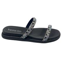 Chinelo Slide Strass Duas Tiras Beira Rio 8488.105.27332 Chinelo Slide Strass Duas Tiras Beira Rio 8488.105.27332