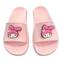 Chinelo Slide Turminha K Desenho Infantil Confortável Menina 27 ao 40