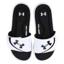 Chinelo Slide Under Armour Ignite Vi - Branco Preto