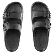 Chinelo Slide Usaflex Poofy Plataforma Feminino