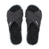 Chinelo Slide X CleanUp Sustentável Feminino Preto