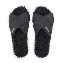 Chinelo Slide X CleanUp Sustentável Feminino Preto Chinelo Slide X CleanUp Sustentável Feminino Preto