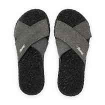 Chinelo Slide X CleanUp Sustentável Feminino Preto Chinelo Slide X CleanUp Sustentável Feminino Preto