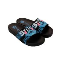 Chinelo Slide Zaxy Disney Stitch BN872 - Preto