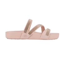 Chinelo Slide Zaxy Glow Feminino Nude Rosado