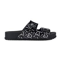 Chinelo Slide Zaxy Joy Mickey Partner Feminino Preto