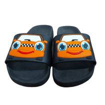 Chinelo Slider Infantil Masculino Leve CarroMenino