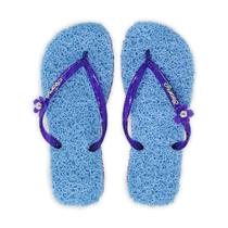 Chinelo Slim Celebration CleanUp Sustentável Feminino Azul