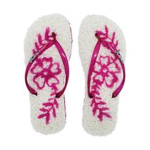Chinelo Slim Celebration CleanUp Sustentável Feminino Branco