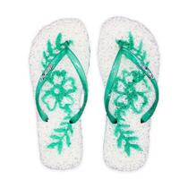 Chinelo Slim Celebration CleanUp Sustentável Feminino Branco
