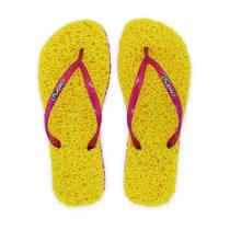 Chinelo Slim Tradicional CleanUp Sustentável Feminino Amarelo