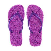 Chinelo Slim Tradicional CleanUp Sustentável Feminino Roxo