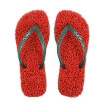 Chinelo Slim Tradicional CleanUp Sustentável Feminino Vermelho