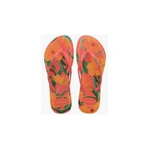 Chinelo Slim Tropical Logo Havaianas 021073 Chinelo Slim Tropical Logo Havaianas 021073