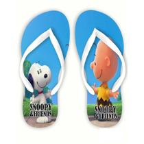 Chinelo Snoopy e Charlie Brown Infantil