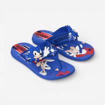 Chinelo Sonic Way II Super Flop Infantil Azul Chinelo Sonic Way II Super Flop Infantil Azul