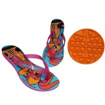 Chinelo Space Jam Pop It Grendene 22756