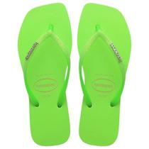 Chinelo Square Glitter Neon Conforto Havaianas