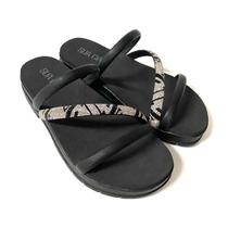 Chinelo sua cia em eva super leve com tiras strass preto 835915509
