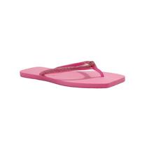 Chinelo Sua Cia Rosa Tira Cristais