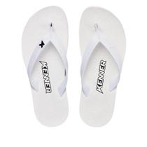 Chinelo Summer Silicone Branco Kenner Dgx25