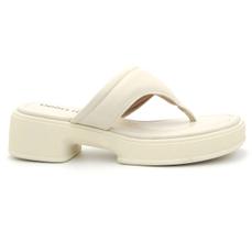 Chinelo Tamanco Beira Rio 8526.101 Salto Alto Flatform Feminino