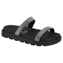 Chinelo Tamanco Flat Vizzano Napa Strass 6459.110