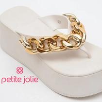 Chinelo Tamanco Plataforma Petite Jolie Plus PJ7350 Chinelo Tamanco Plataforma Petite Jolie Plus PJ7350