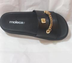 Chinelo Tamanco Slide Feminino Napa Moleca corrente 5469.154 Chinelo Tamanco Slide Feminino Napa Moleca corrente 5469.154