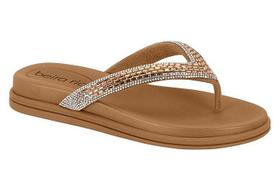 Chinelo Tamanco Strass Beira Rio 8513112 Feminino