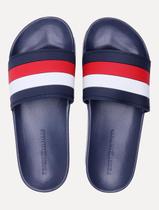 Chinelo Tommy Hilfiger Masculino Slide Marco 18D Azul Marinho