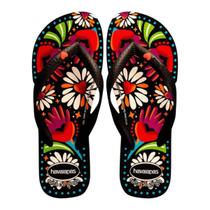 chinelo top begonia havaianas feminino estampa floral delicada chinelo top begonia havaianas feminino estampa floral delicada