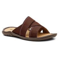 Chinelo Transpassado Centuria Tamanho Grande Couro Terracota Chinelo Transpassado Centuria Tamanho Grande Couro Terracota